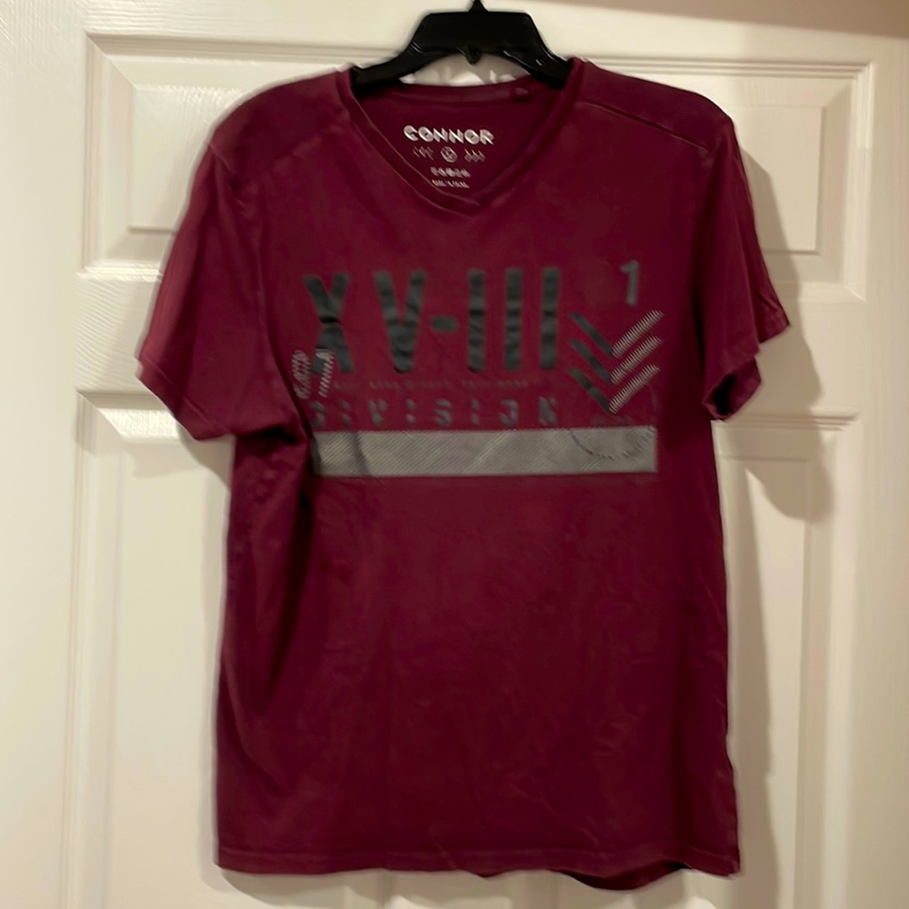 CONNER maroon men’s T-shirt